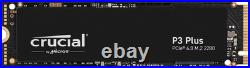 P3 plus 500GB Pcie Gen4 3D NAND Nvme M. 2 SSD, up to 5000Mb/S CT500P3P
