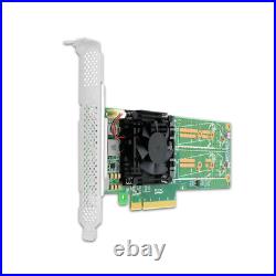 PCI Express x 8 to 4port M. 2 NVMe SSD Switch Adapter 2280mm