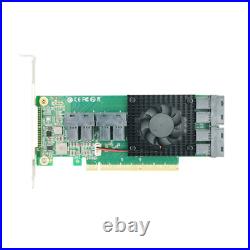 PCI Express x16 to 8 U. 2 SFF-8643 NVMe SSD Adapter Card 8749-8i