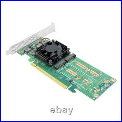 PCIe 3.0 X16 to Quad M. 2 NVMe SSD Swtich Adapter Card for Servers- 4NVMe SSD fo