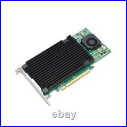 PCIe 3.0 x16 to 4 xM. 2 NVMe SSD Adapter Card with heatsink