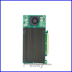 PCIe 3.0 x16 to 4 xM. 2 NVMe SSD Adapter Card with heatsink