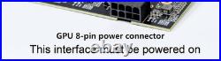 PCIe Expansion Card with PLX8749 Chip, 8-Port M. 2 NVMe SSD Adapter, Supports 221