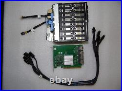 PCIe NVME U. 2 SSD SAS CARD EXPANDER DELL POWEREDGE SERVER R720 R820 YPNRC 22FYP