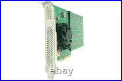 PCIe4.0 X8 to Quad M. 2 NVMe SSD Switch Adapter