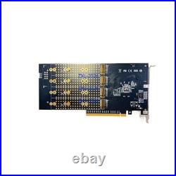 PEX8749 8M. 2 NVMe SSD PCI-E X16 Adapter PLX8749 8X M. 2 IT Mode ZFS TrueNAS