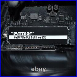 Patriot P400 2TB Internal Gaming SSD M. 2 2280 PCIe Gen4 x4 NVMe 7000MB/s For PS5 Patriot P400 2TB Internal Gaming SSD M. 2 2280 PCIe Gen4 x4 NVMe 7000MB/s For PS5