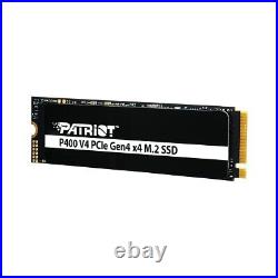 Patriot P400 V4 500GB 1TB 2TB 4TB M. 2 2280 PCIe Gen4x4 NVMe Internal SSD PS5 Lot