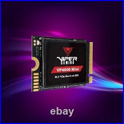 Patriot VP4000 Mini 2TB M. 2 2230 PCIe Gen4 x4 NVMe Internal SSD ROG Ally/Steam
