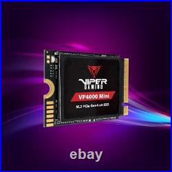 Patriot VP4000 Mini 500GB 1TB 2TB M. 2 2230 PCIe Gen4 x4 NVMe SSD ROG Ally/Steam