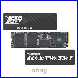 Patriot VP4300 1TB 2TB M. 2 2280 PCIe Gen4x4 NVMe 7400MB/s Internal SSD For PS5