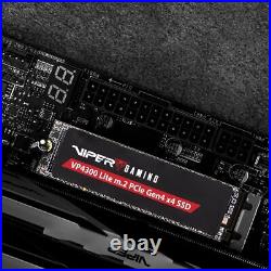 Patriot VP4300L 1TB 2TB 4TB M. 2 2280 PCIe Gen4 x4 NVMe 7400MB/s Internal SSD PS5