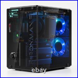 Pironman 5-MAX Dual Nvme M. 2 SSD Pcie PC Case for Raspberry Pi 5 NAS RAID 0/1 Ha