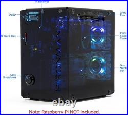 Pironman 5-MAX Dual Nvme M. 2 SSD Pcie PC Case for Raspberry Pi 5 NAS RAID 0/1 Ha