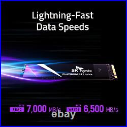 Platinum P41 1TB Pcie Nvme Gen4 M. 2 2280 Internal SSD L up to 7,000MB/S L Compac