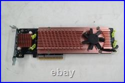 QNAP QM2-4P-384 M. 2 2280 PCIe NVMe SSD Expansion Card