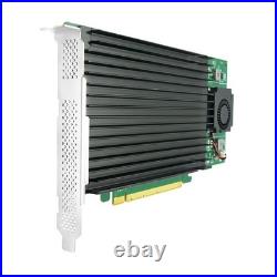Quad M. 2 NVMe SSD PCIe x16 Adapter with PLX 8747 PCI Express 3.0 x16 Switch to 4