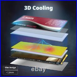 Ridata A901 NVMe 1.4 PCIe Gen 4x4 M. 2 2280 Internal SSD Upto 7400MB/s PS5 Compat