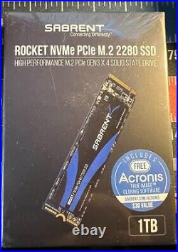 Rocket NVMe PCIe M. 2 2280 SSD 1TB