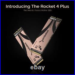 SABRENT Rocket 4Plus NVMe 4.0 Gen4 PCIe M. 2 SSD R/W 7100/6600MB/s