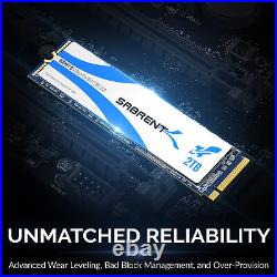 SABRENT Rocket Q SSD PCIe NVMe 2280 PCIe M. 2 3300MBs High Performance