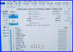 SAMSUNG 2TB M. 2 SSD PM9A1 PCIe NVME SSD MZVL22T0HBLB-00B00 MZ-VL22T00 GXB730EQ