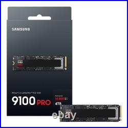 SAMSUNG 9100 PRO 4TB M. 2 2280 PCIe 5.0x4 NVMe Internal SSD MZ-VAP4T0B/AM