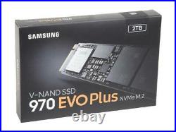 SAMSUNG 970 EVO PLUS M. 2 2280 2TB PCIe Gen 3.0 x4, NVMe 1.3 V-NAND 3-bit MLC Int