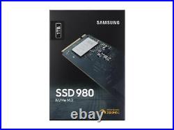 SAMSUNG 980 M. 2 2280 1TB PCI-Express 3.0 x4, NVMe 1.4 V-NAND MLC Internal Solid