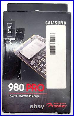 SAMSUNG 980 PRO 2 Terabyte PCIe M. 2 2280 Gen 4.0 x4 NVMe SSD -MZ-V8P2T0