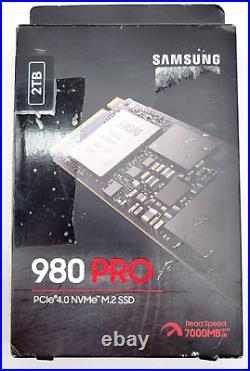 SAMSUNG 980 PRO 2 Terabyte PCIe M. 2 2280 Gen 4.0 x4 NVMe SSD -MZ-V8P2T0