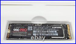 SAMSUNG 980 PRO 2 Terabyte PCIe M. 2 2280 Gen 4.0 x4 NVMe SSD -MZ-V8P2T0