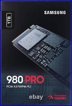 SAMSUNG 980 PRO SSD 500GB 1TB 2TB PCle4.0x4 NVMe M. 2 2280 Solid State Drive