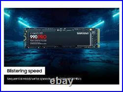 SAMSUNG 990 PRO M. 2 2280 1TB PCIe Gen 4.0 x4, NVMe 2.0 V7 V-NAND 3bit MLC Intern