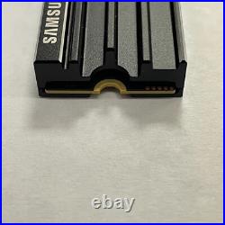 SAMSUNG SSD 9100 PRO 4TB with HeatSink PCIe 5.0x4 M. 2 2280 Speeds Up to 14,800MB