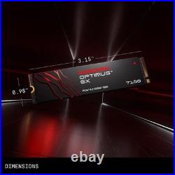 SANDISK 1TB Optimus GX 7100 PCIe 4.0 NVMe SSD SDSP71100TAN-000G1 (1TB)