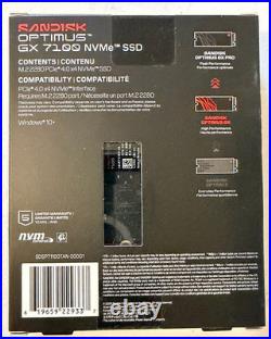 SANDISK 1TB Optimus GX PRO 7100 PCIe 4.0 NVMe SSD Western Digital WD NEW Sealed