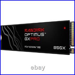 SANDISK 1TB Optimus GX PRO 850X PCIe 4.0 x4 M. 2 2280 NVMe SSD
