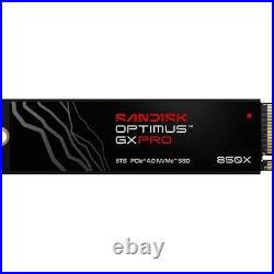 SANDISK 1TB Optimus GX PRO 850X PCIe 4.0 x4 M. 2 2280 NVMe SSD