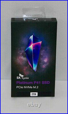 SK Hynix Platinum P41 2TB PCIe NVMe Gen4 M. 2 2280 Internal SSD NEW ships in box