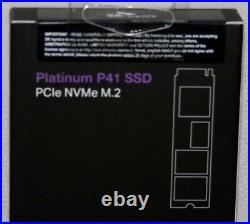 SK Hynix Platinum P41 2TB PCIe NVMe Gen4 M. 2 2280 Internal SSD NEW ships in box