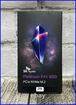 SK Hynix Platinum P41 2TB PCIe NVMe Gen4 M. 2 2280 Internal SSD? Sealed