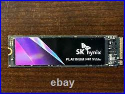 SK hynix Platinum P41 2TB PCIe NVMe Gen4 M. 2 2280 Internal SSD 0XPWV2