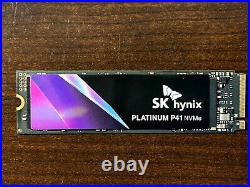 SK hynix Platinum P41 2TB PCIe NVMe Gen4 M. 2 2280 Internal SSD (100% HEALTH)