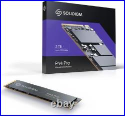 SOLIDIGM P44 Pro 2TB M. 2 2280 PCIe 4.0 NVMe Gen4 Gaming TLC SSD SSDPFKKW020X7X1