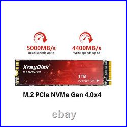SSD 1TB 2TB M. 2 2280 SSD NVMe PCIe 4.0 x4 NVMe Drive Internal Solid PS5 Desktop