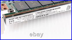 SSDPECKE064T8S Intel DC P4618 6.4TB HHHL PCIe NVMe TLC SSD Oracle 7361454 100%