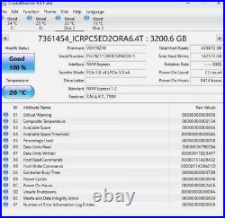 SSDPECKE064T8S Intel DC P4618 6.4TB HHHL PCIe NVMe TLC SSD Oracle 7361454 100%