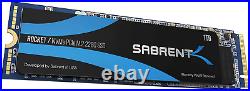 Sabrent 1TB Rocket Nvme Pcie M. 2 2280 Internal SSD High Performance Solid State