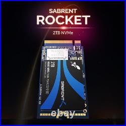 Sabrent 2TB Rocket NVMe PCIe M. 2 2242 DRAM-Less Low Power (SB-1342-2TB)